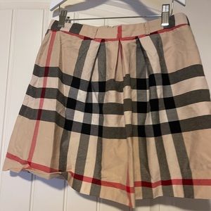 Authentic Burberry girl skirt size 14